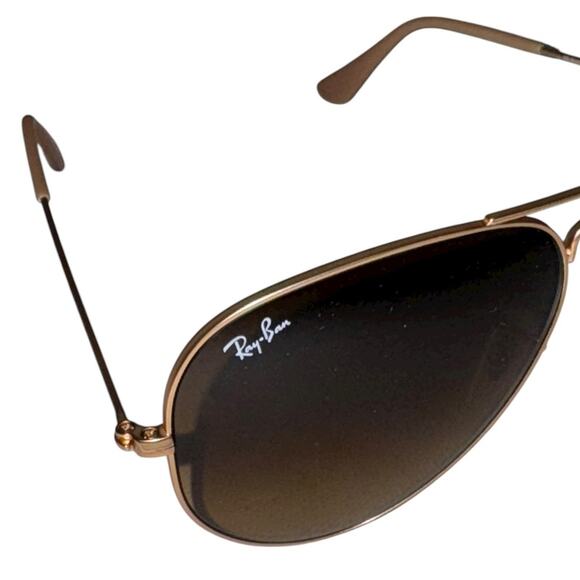 NEW NWT Ray Ban Aviator Sunglasses Box Included - Picture 7 of 8